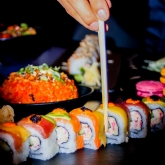 Thumbnail 2 - Unlimited Asian Tapas & Sushi with Bottomless Beer or Wine for Two