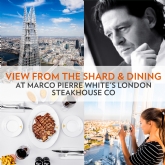 Thumbnail 1 - View from The Shard & Dining @ Marco Pierre White London Steakhouse Co