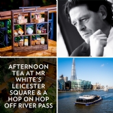 Thumbnail 1 - Afternoon Tea at Mr White's Leicester Square & a Hop On Hop Off River Pass