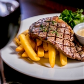 Thumbnail 1 - Sizzler Steak for Two with a Bottle of Wine