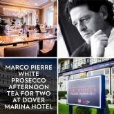 Thumbnail 1 - Marco Pierre White Prosecco Afternoon Tea for Two at Dover Marina Hotel