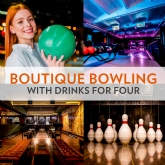 Thumbnail 1 - Boutique Bowling for Four at Play At Pins (1 games + Drink)