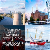 Thumbnail 1 - The Chimney Lift at Battersea Power Station and Thames Rockets Speedboat