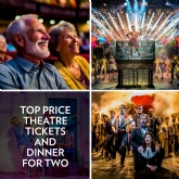 Thumbnail 1 - Top Price Theatre Tickets and Dinner for Two