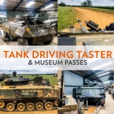 Thumbnail 1 - Tank Driving Taster and Museum Passes