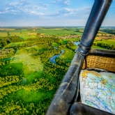 Thumbnail 3 - Wild Pig Hot Air Balloon Flight with Champagne for Two People