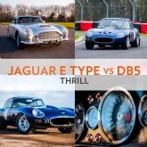Thumbnail 1 - Jaguar E Type Vs DB5 Thrill