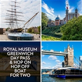 Thumbnail 1 - Royal Museum Greenwich Day Pass and Hop on Hop off Boat for Two