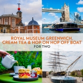 Thumbnail 1 - Royal Museum Greenwich, Cream Tea and Hop on Hop off Boat for Two