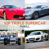 Thumbnail 1 - VIP Triple Supercar Thrill