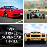 Thumbnail 1 - VIP Triple Supercar Thrill
