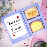 Thumbnail 1 - Thank You Teacher Personalised Cake in a Card