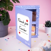 Thumbnail 2 - Thank You Teacher Personalised Cake in a Card