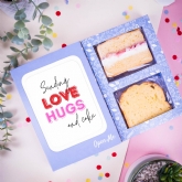 Thumbnail 1 - Personalised Love, Hugs & Cake Cake in a Card
