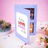 Thumbnail 2 - Personalised Love, Hugs & Cake Cake in a Card