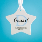 Thumbnail 5 - Personalised New Baby Heart Ceramic Decoration
