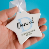 Thumbnail 7 - Personalised New Baby Heart Ceramic Decoration