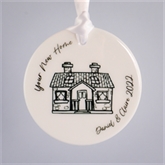 Thumbnail 1 - Personalised New Home Ceramic Decoration