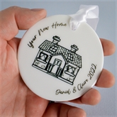 Thumbnail 2 - Personalised New Home Ceramic Decoration