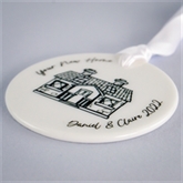 Thumbnail 4 - Personalised New Home Ceramic Decoration