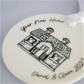 Thumbnail 5 - Personalised New Home Ceramic Decoration