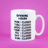 Thumbnail 1 - David Shrigley Opening Hours Mug