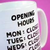 Thumbnail 3 - David Shrigley Opening Hours Mug