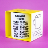 Thumbnail 4 - David Shrigley Opening Hours Mug