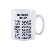 Thumbnail 6 - David Shrigley Opening Hours Mug