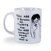 Thumbnail 6 - David Shrigley "Bunch of Twats" Mug