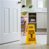 Thumbnail 1 - "Halftime Toilet Break" Desk Warning Sign