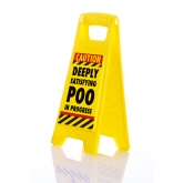Thumbnail 7 - Funny Warning Sign- Satisfying Poo