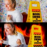 Thumbnail 2 - Mood Swing Desk Warning Sign
