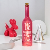 Thumbnail 2 - 18th birthday star light bottle lamp