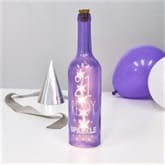 Thumbnail 1 - 21st birthday starlight bottle lamp