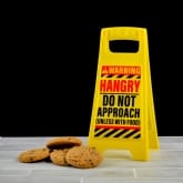 Thumbnail 1 - Desk Warning Sign - Hangry