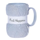 Thumbnail 2 - Knit Happens Knitting Mug