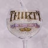 Thumbnail 3 - Prohibition Style 30th Birthday Gin Glass