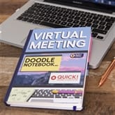 Thumbnail 1 - Virtual Meeting Doodle Notebook