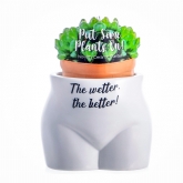Thumbnail 2 - The Wetter The Better Female Body Plant Pot
