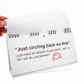 Thumbnail 4 - As Per My Last Email Novelty Flip Book