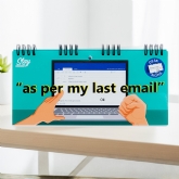 Thumbnail 6 - As Per My Last Email Novelty Flip Book