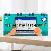 Thumbnail 7 - As Per My Last Email Novelty Flip Book