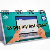 Thumbnail 8 - As Per My Last Email Novelty Flip Book