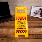 Thumbnail 1 - Potty Mouth Desk Sign