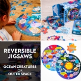 Thumbnail 1 - Children's Reversible Jigsaws