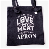 Thumbnail 4 - Man's Love My Meat Canvas Apron