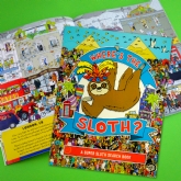 Thumbnail 1 - Where's The Sloth? A Super Sloth Search Book