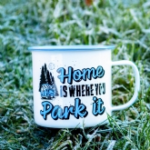 Thumbnail 1 - "Home is Where You Park It" Camping Mug