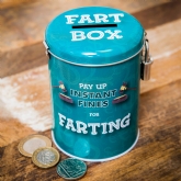 Thumbnail 1 - Fines Tin - Farting Money Box